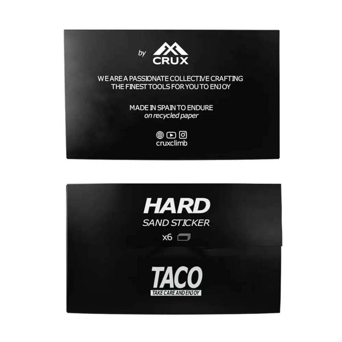 Crux TACO Sand Sticker Pack HARD 6-pack